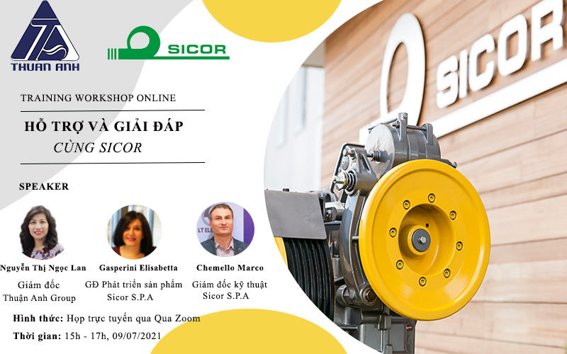 training workshop online: Hỗ trợ và giải đáp cùng Sicor