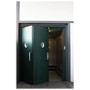 Automatic load folding door