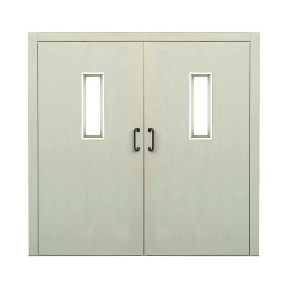 2-leaf hand-opening doors