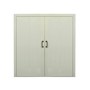 2-leaf hand-opening doors