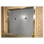 2-leaf hand-opening doors