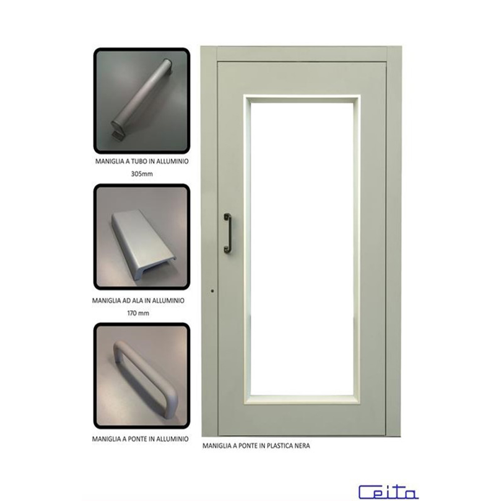 Single hand-opening doors