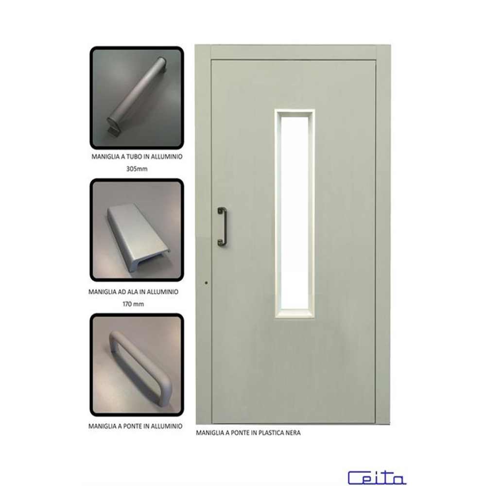 Single hand-opening doors