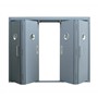 Automatic load folding door