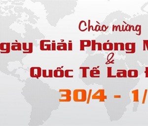HOLIDAY 30/4-1/5